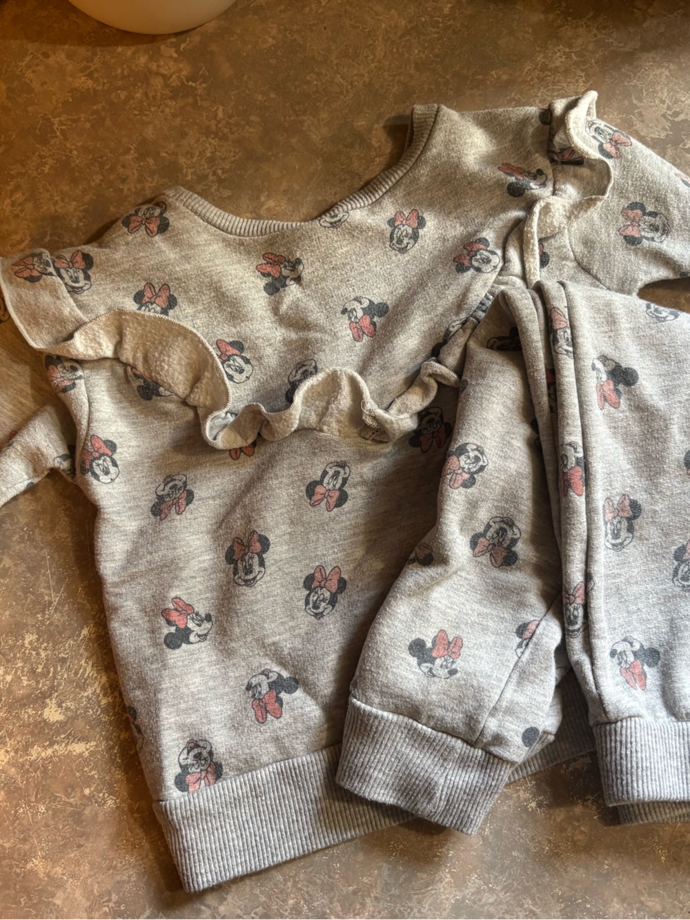Disney Jr Minnie Sweatsuit 3T
